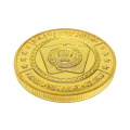 Großhandelspreis Custom Logo Sammlertierrunde Goldbeschichtung Herausforderung Münze